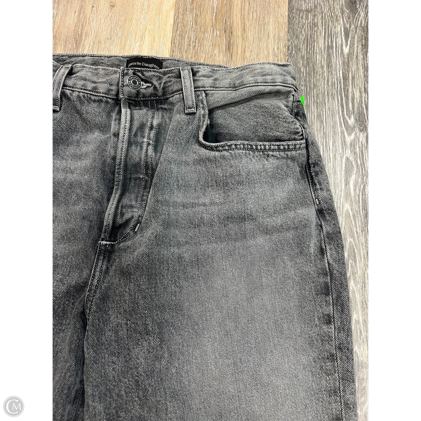 Jeans Straight By Favorite Daughter In Grey Denim, Size: 10