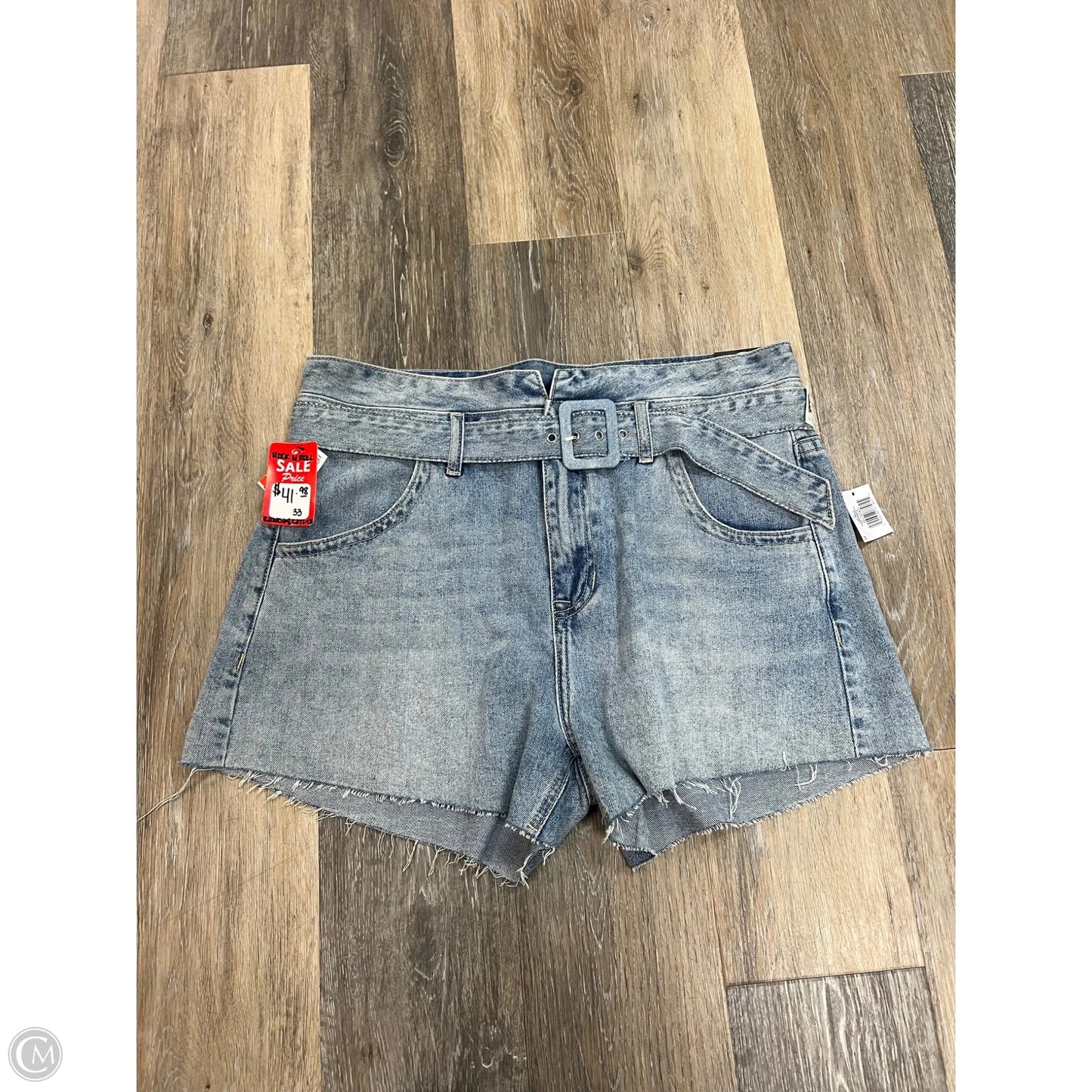 Shorts By Rock & Roll In Blue Denim, Size: 14/33