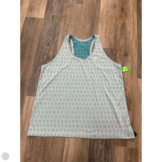 Athletic Tank Top By Under Armour In Blue, Size: 2x