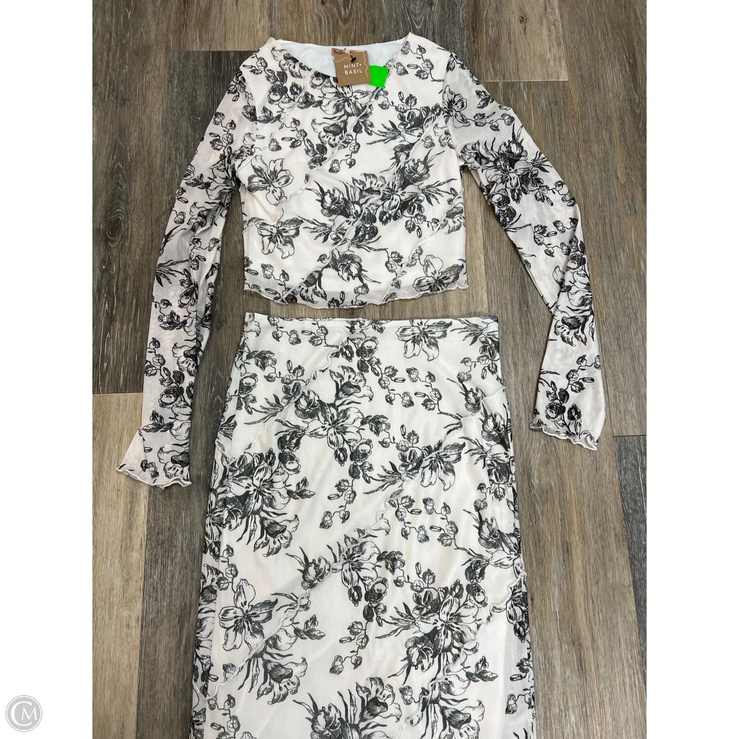 Dress Set 2pc By Bailey Rose In White, Size: M