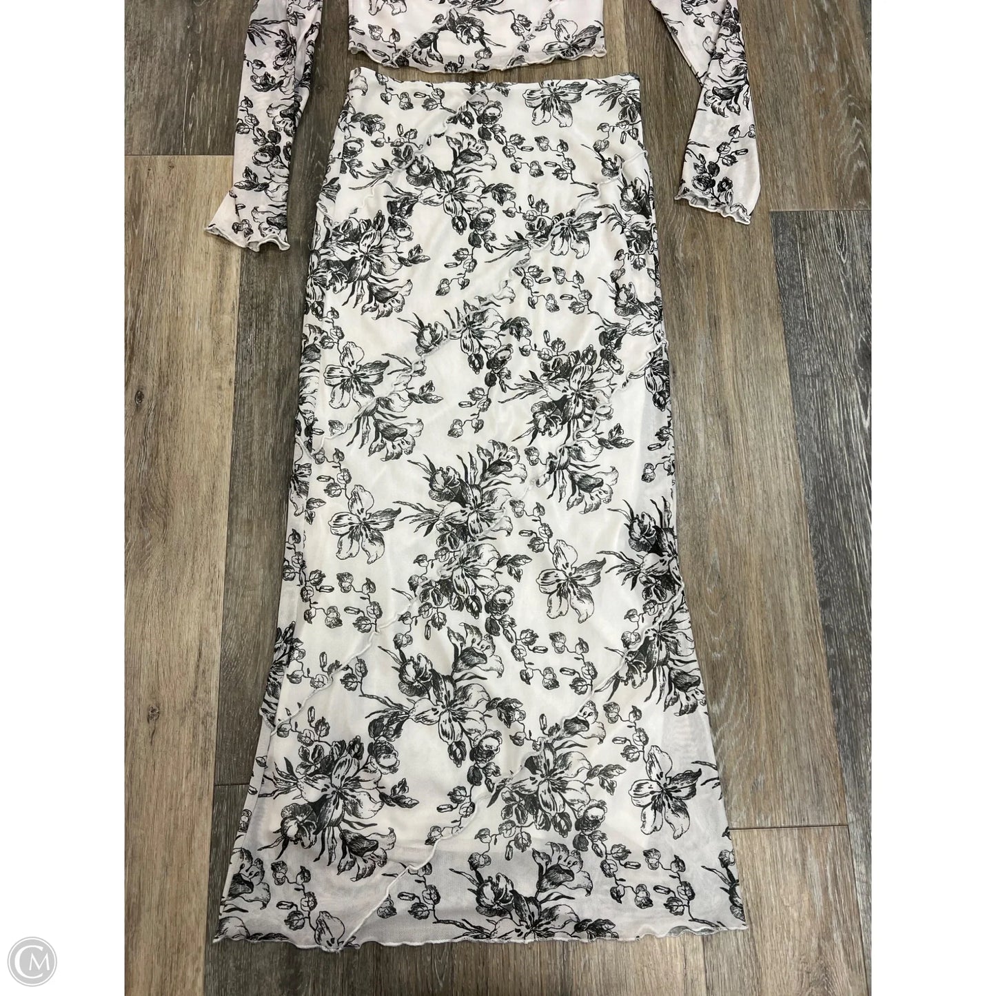 Dress Set 2pc By Bailey Rose In White, Size: M