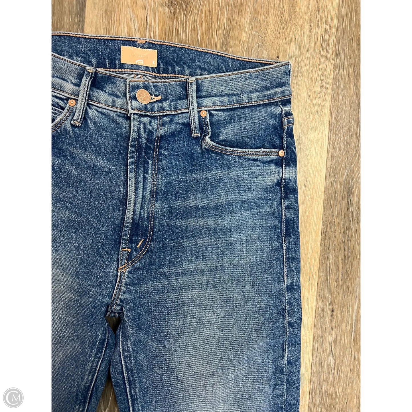 Jeans Designer By Mother In Blue Denim, Size: 4