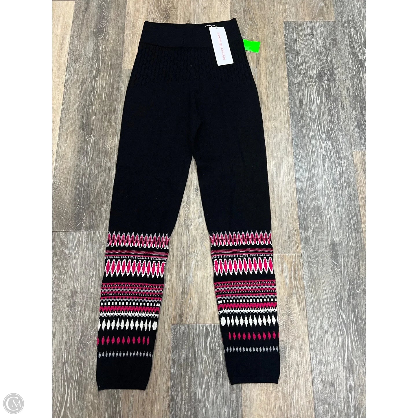 Pants Knit By Krimson Klover In Black, Size: S