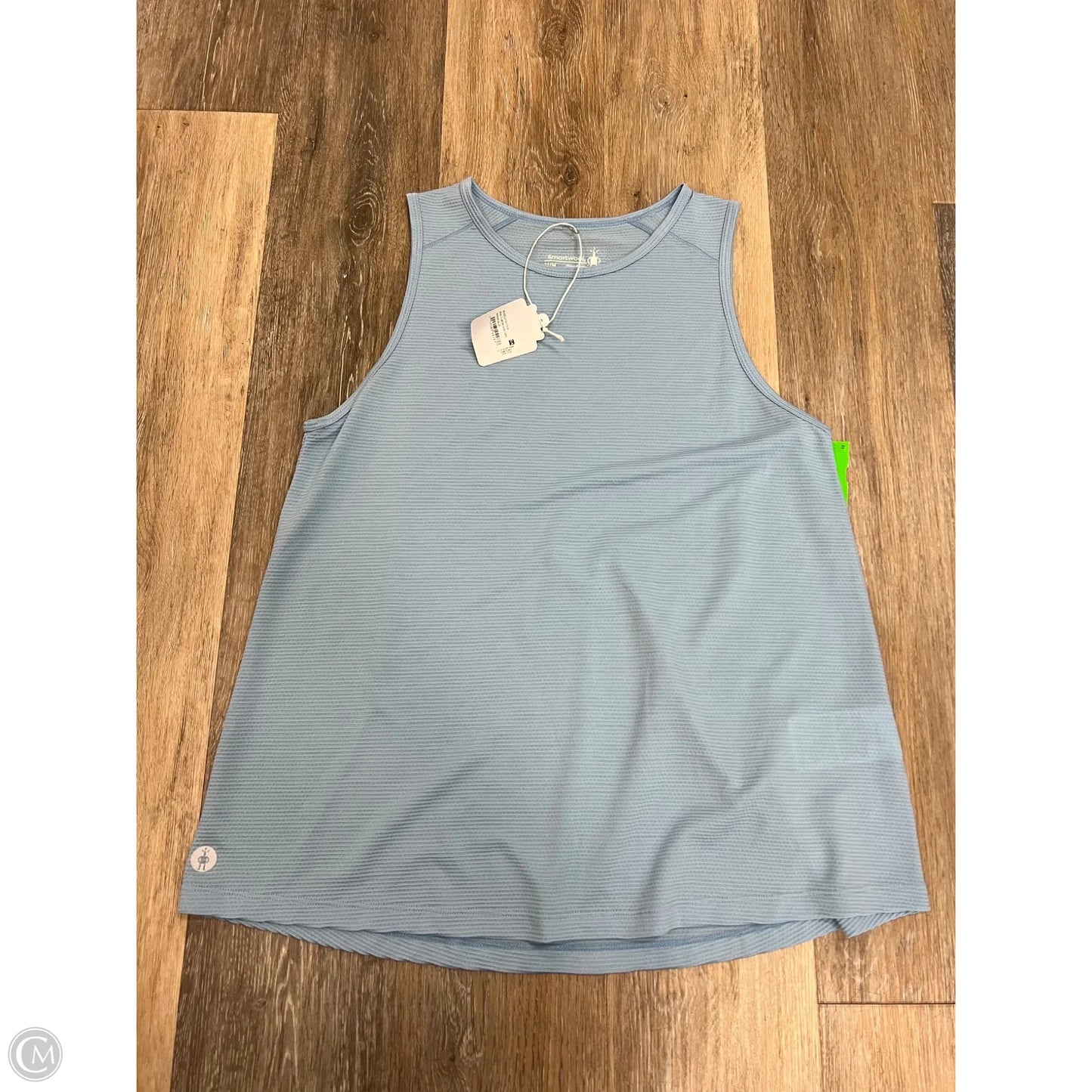 Athletic Tank Top By Smartwool In Blue, Size: M