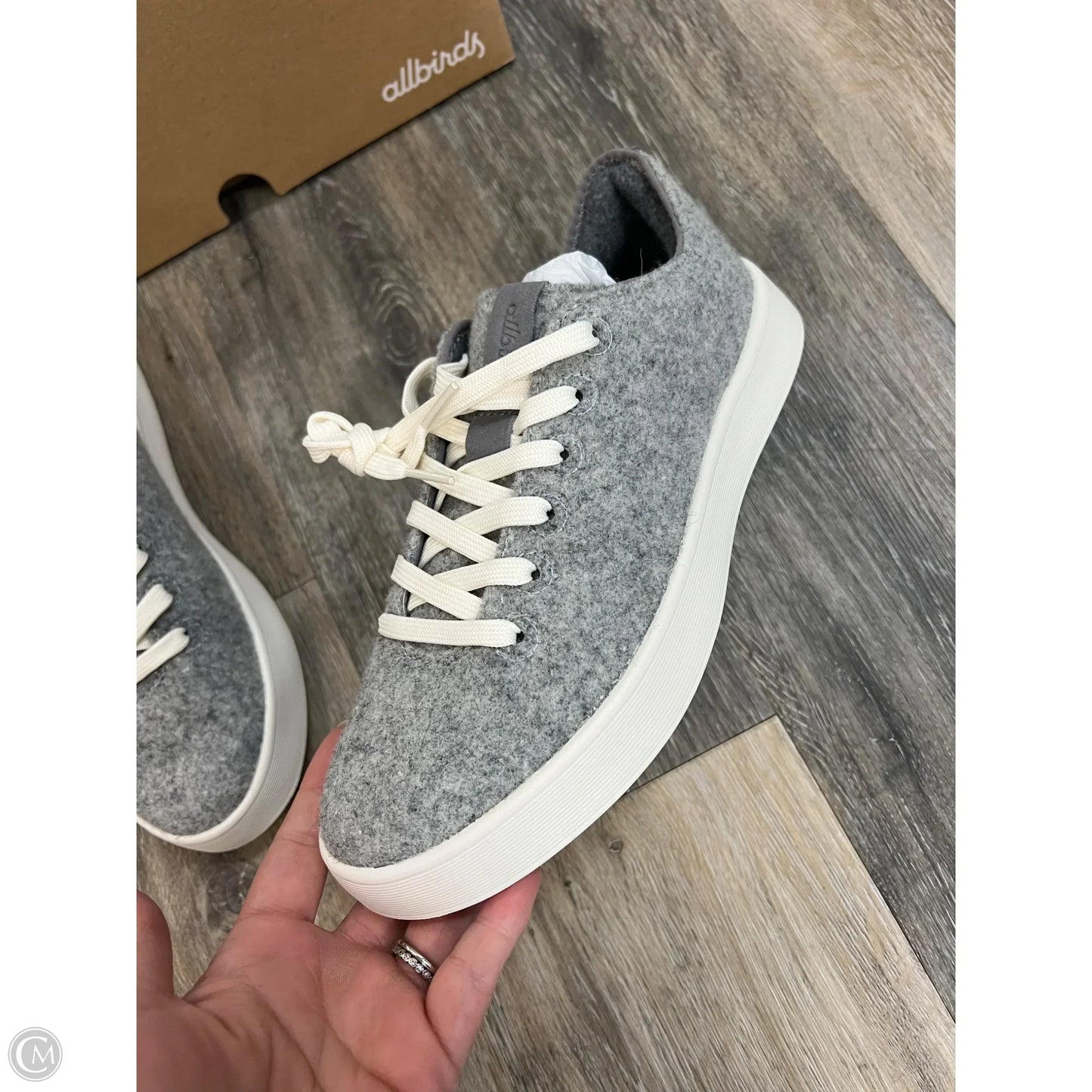 Shoes Sneakers By Allbirds In Grey, Size: 9