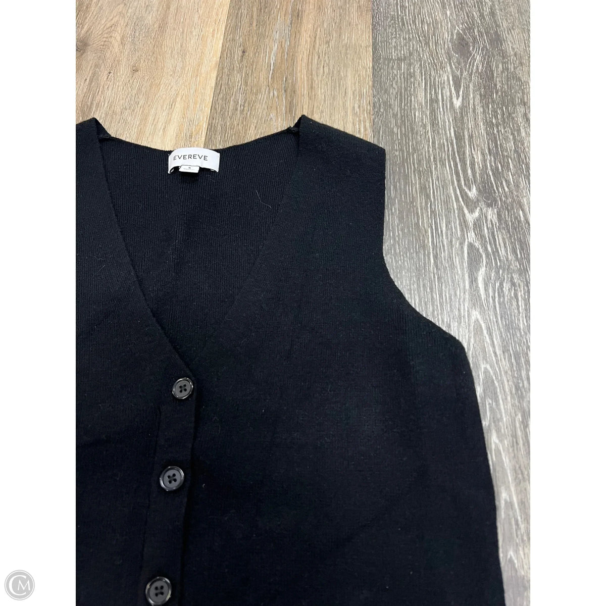 Vest Sweater By Evereve In Black, Size: S