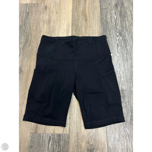 Athletic Shorts By Lululemon In Black, Size: 6