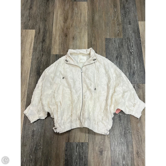 Jacket Utility By Anthropologie In White, Size: Xs