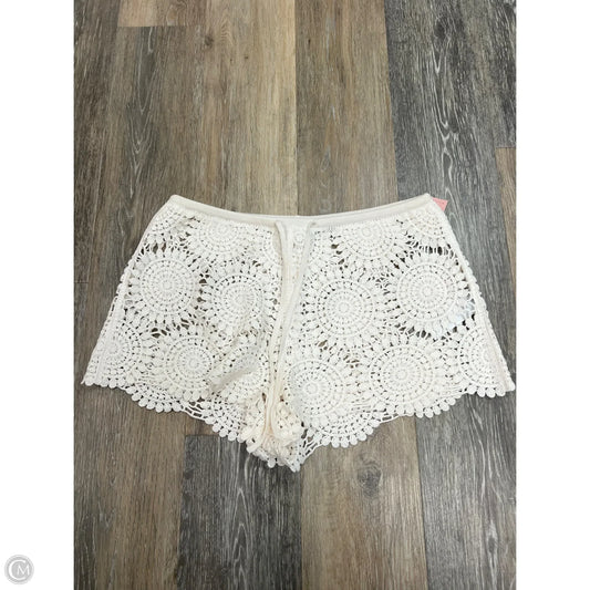Shorts Cover Up By Abercrombie And Fitch In White, Size: M