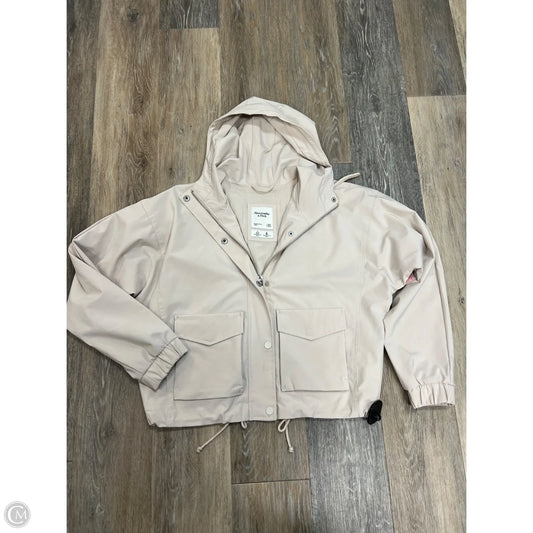 Jacket Utility By Abercrombie And Fitch In Tan, Size: Xxs