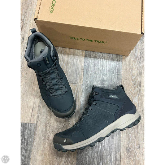 Shoes Hiking By Oboz In Grey, Size: MENS 9