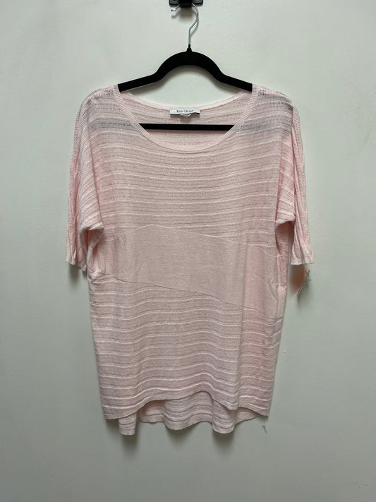 Sweater Short Sleeve By White House Black Market In Pink, Size: S