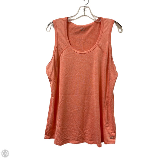 Athletic Tank Top By Bcg In Orange, Size: Xl