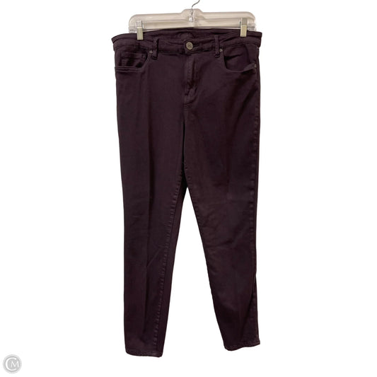 Jeans Skinny By Kut In Purple, Size: 12