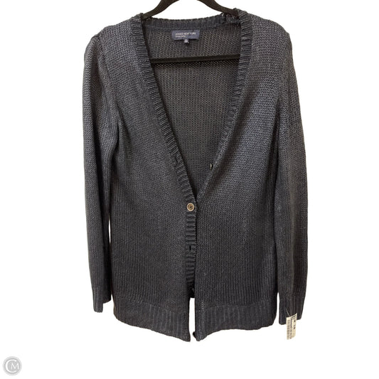 Sweater Cardigan By Jones New York In Navy, Size: M