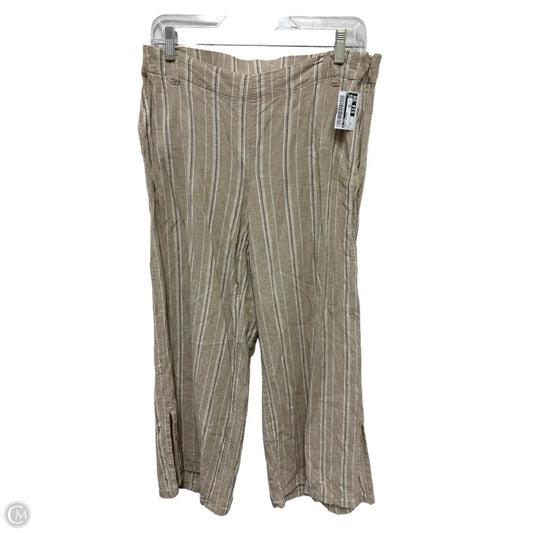 Pants Cropped By J. Jill In Tan, Size: 6