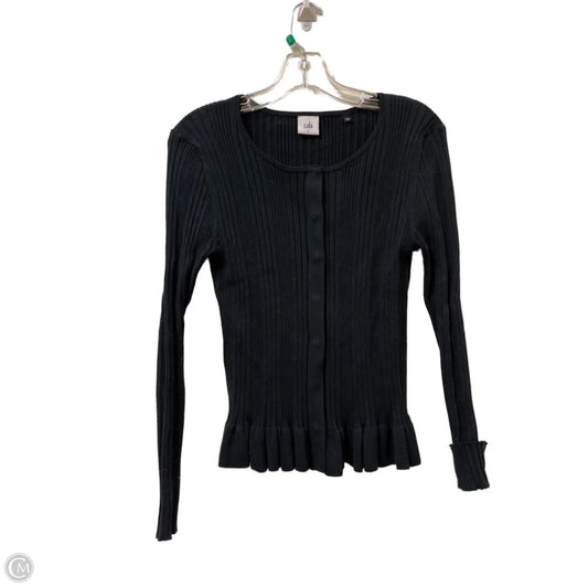 Sweater Cardigan By Cabi In Black, Size: S