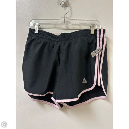 Athletic Shorts By Adidas In Black, Size: M