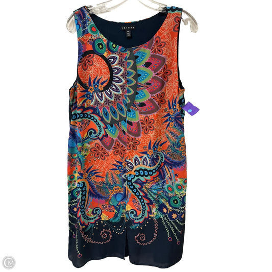 Dress Casual Midi By Tribal In Multi-colored, Size: M