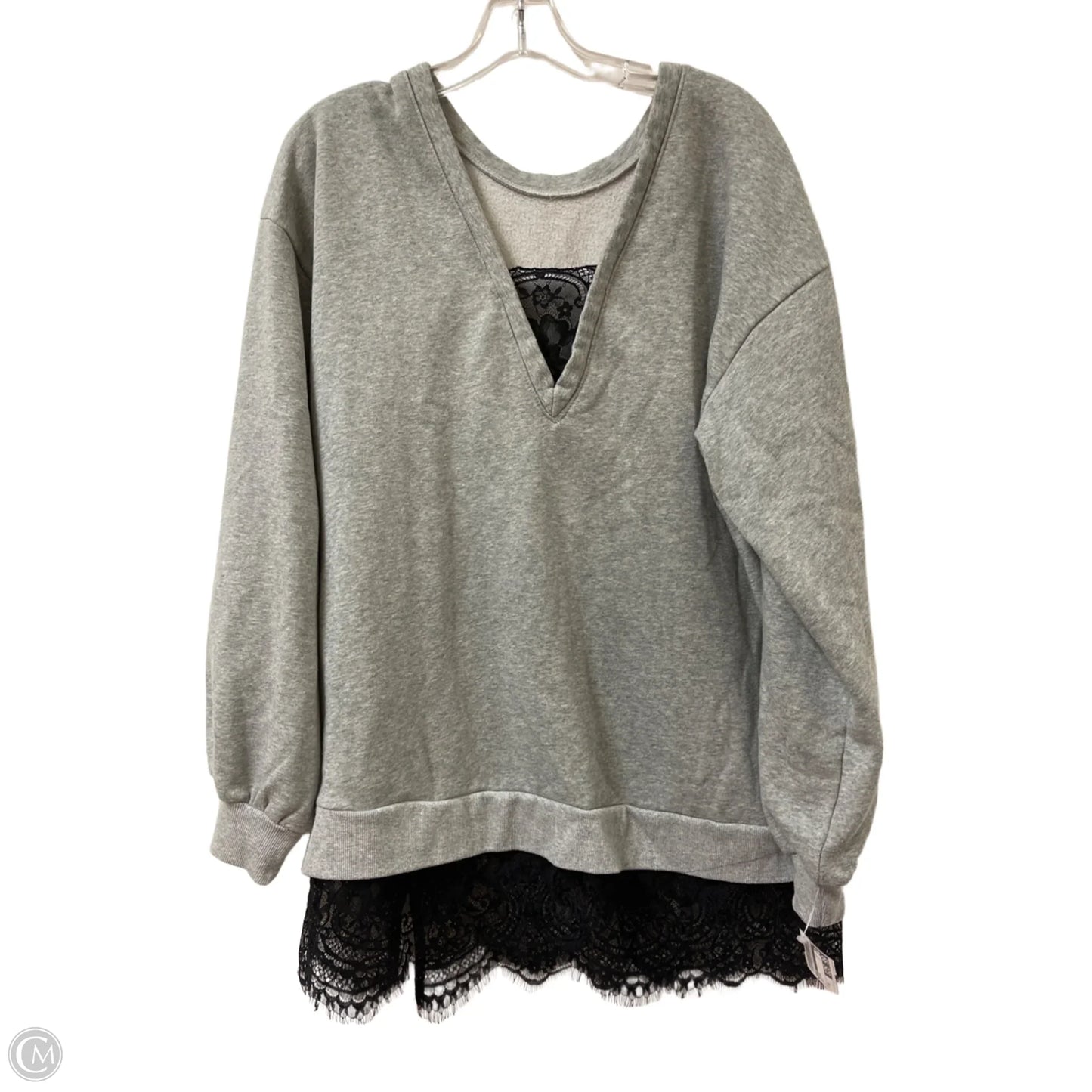 Sweater By Pilcro In Grey, Size: M