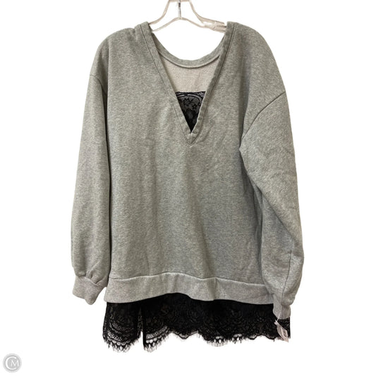 Sweater By Pilcro In Grey, Size: M