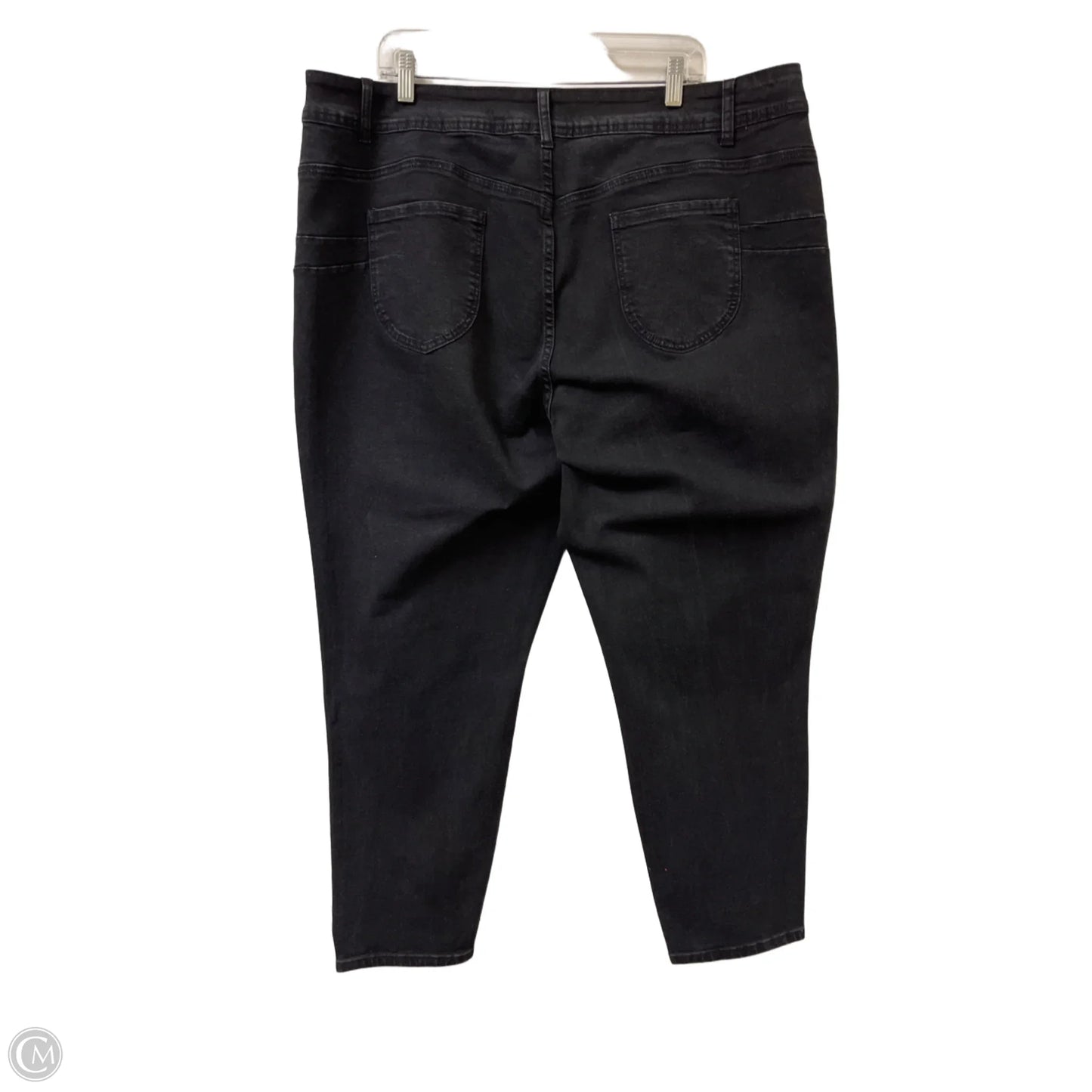 Jeans Skinny By Ashley Stewart In Black, Size: 24