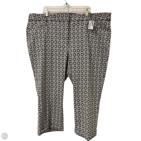 Pants Dress By Lane Bryant In Black & White, Size: 26