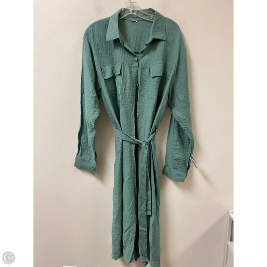 Dress Casual Maxi By Clothes Mentor In Green, Size: Xl
