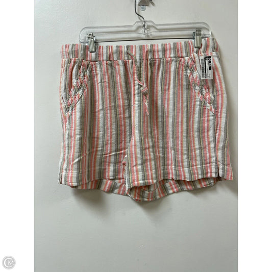 Shorts By Briggs In Striped Pattern, Size: 12