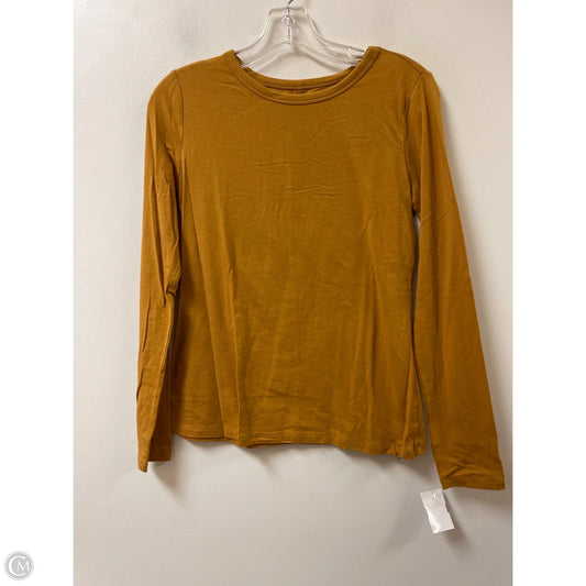 Top Long Sleeve Basic By Ana In Yellow, Size: S