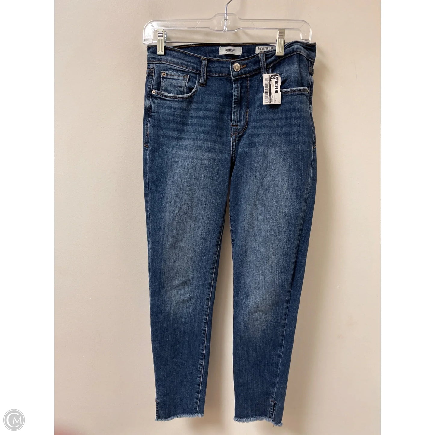 Jeans Skinny By Kensie In Blue Denim, Size: 4
