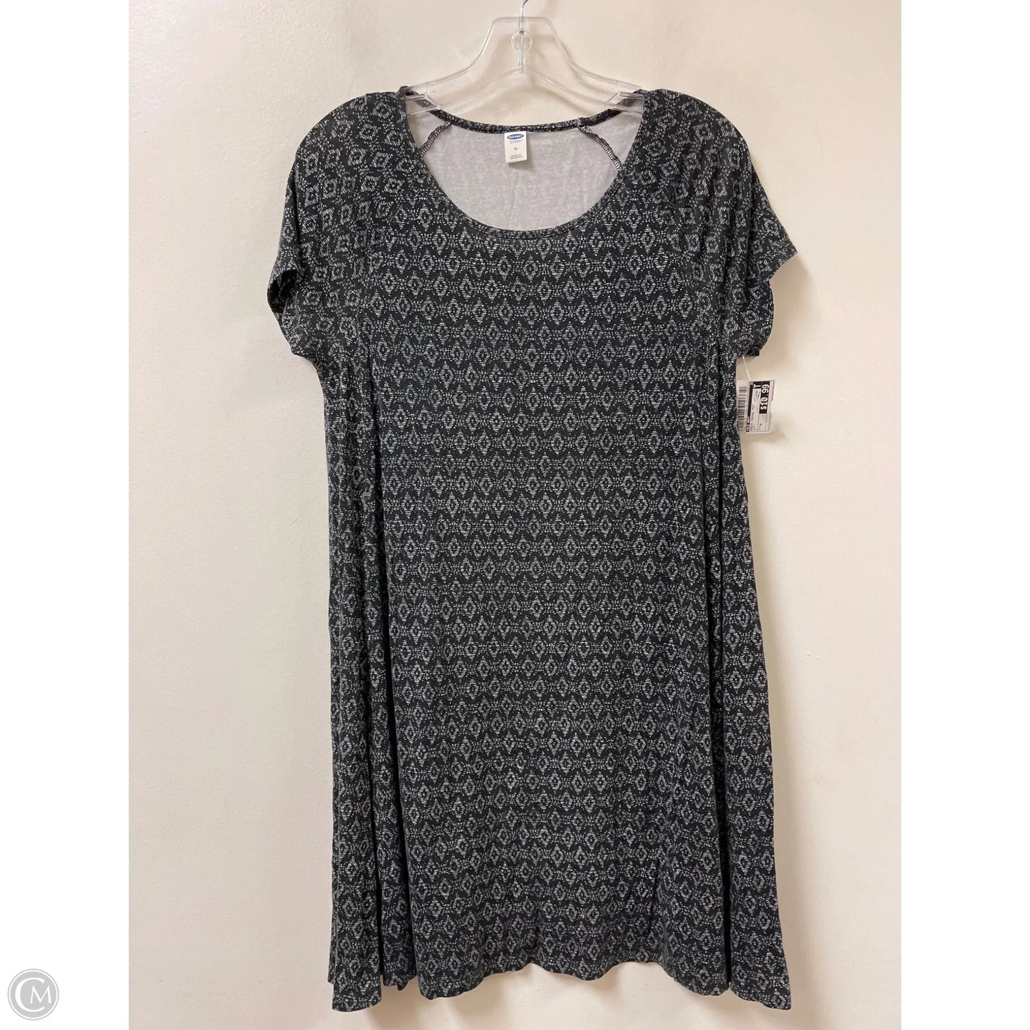 Dress Casual Midi By Old Navy In Grey, Size: M