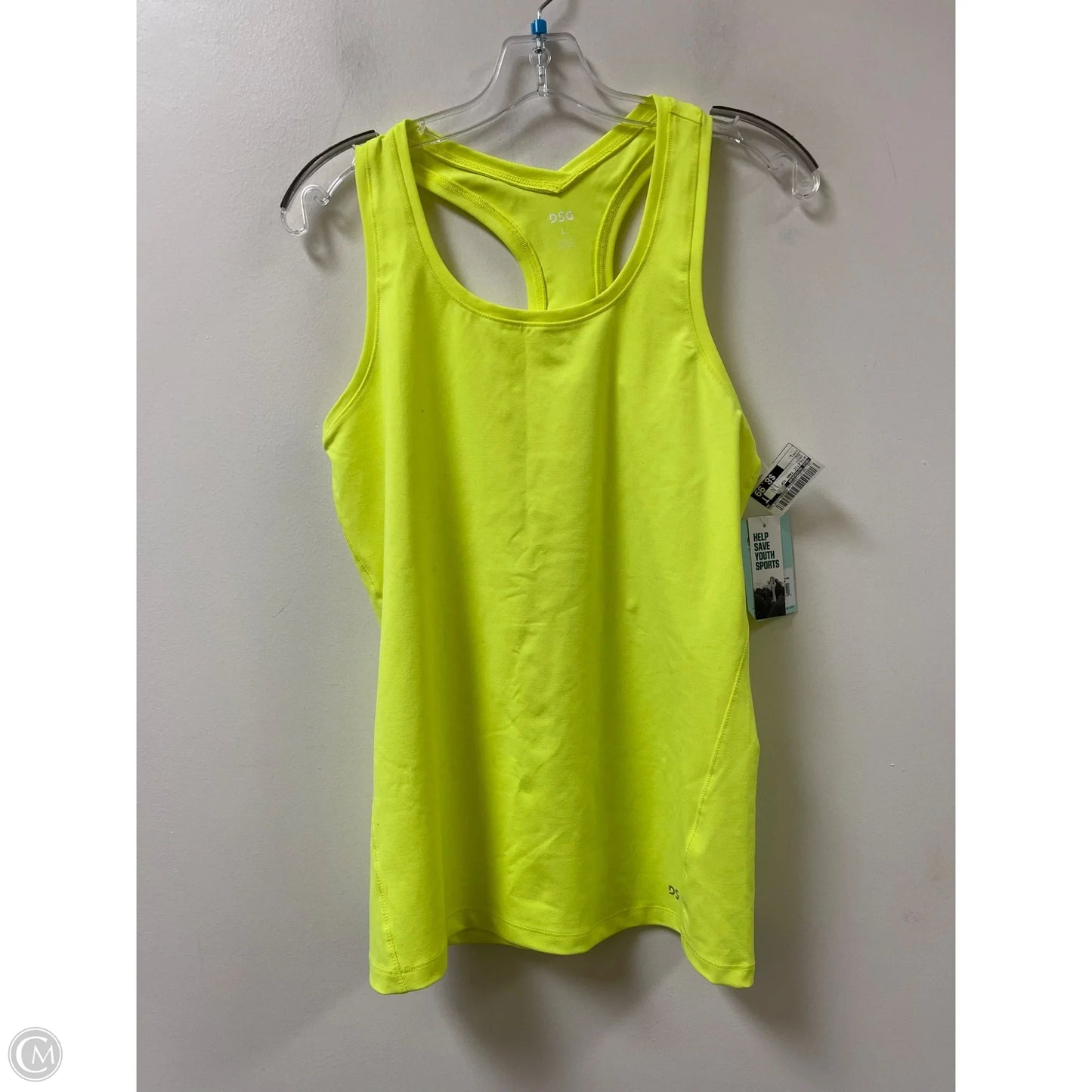 Athletic Tank Top By Dsg Outerwear In Green, Size: L