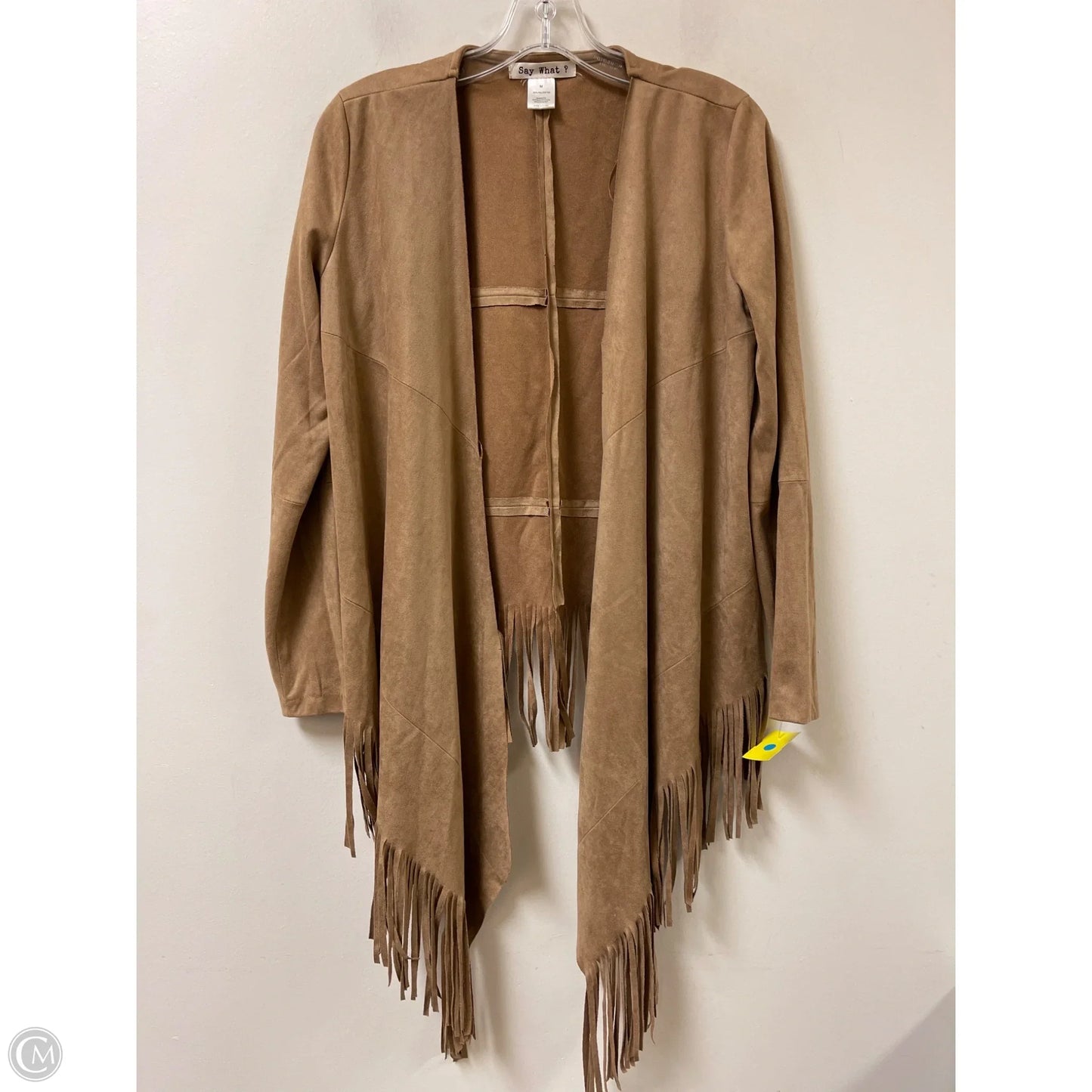 Blazer By Say What In Tan, Size: M
