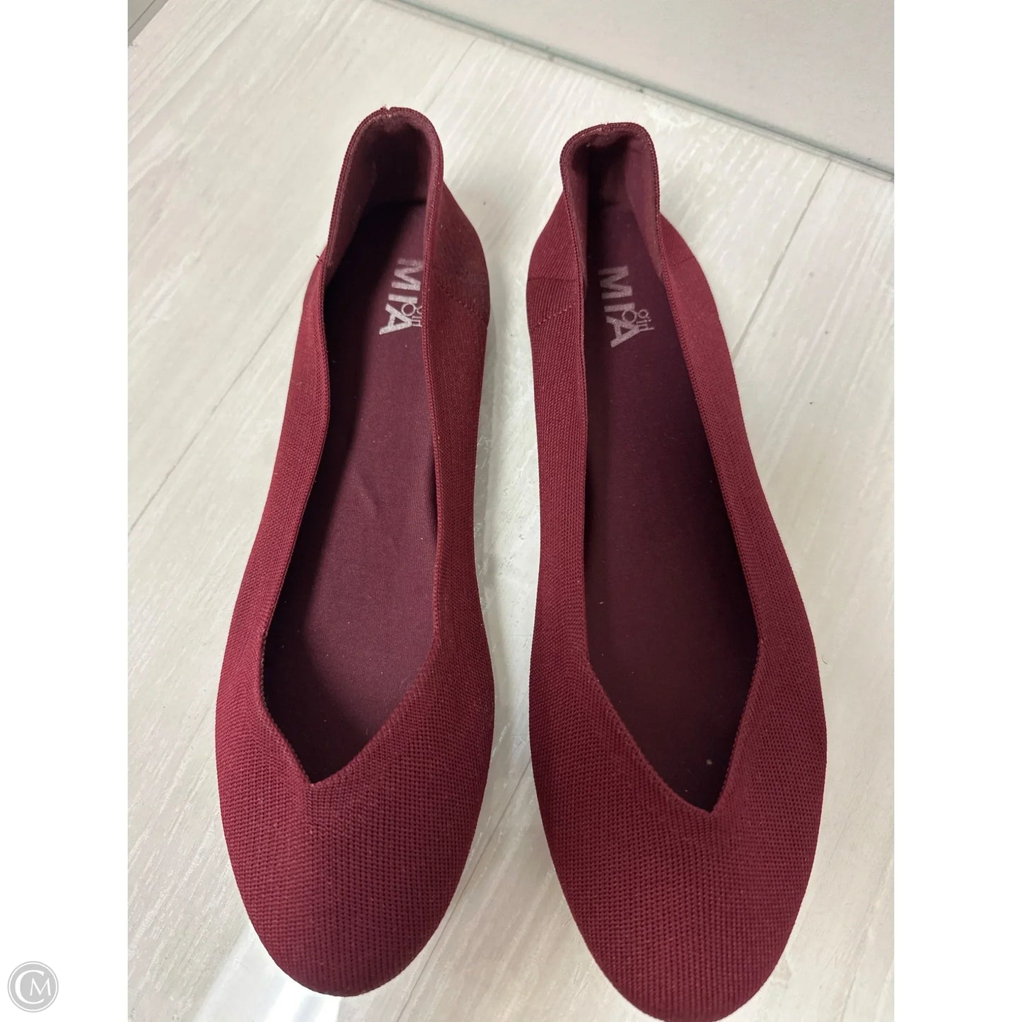 Shoes Flats By Mia In Red, Size: 10