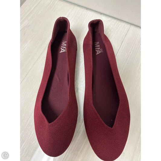 Shoes Flats By Mia In Red, Size: 10