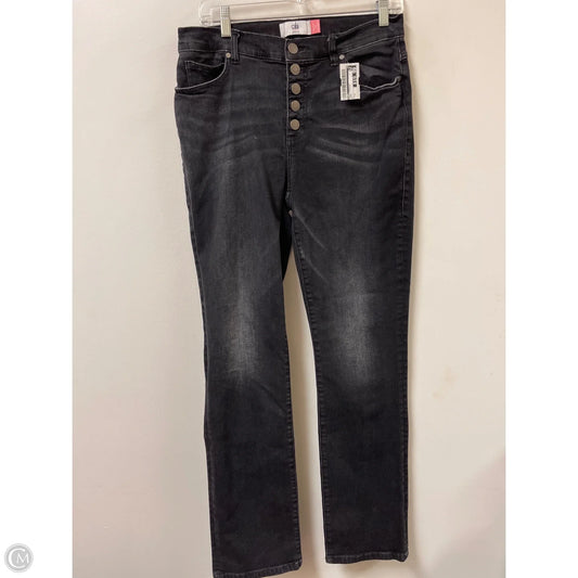 Jeans Straight By Cabi In Black, Size: 8