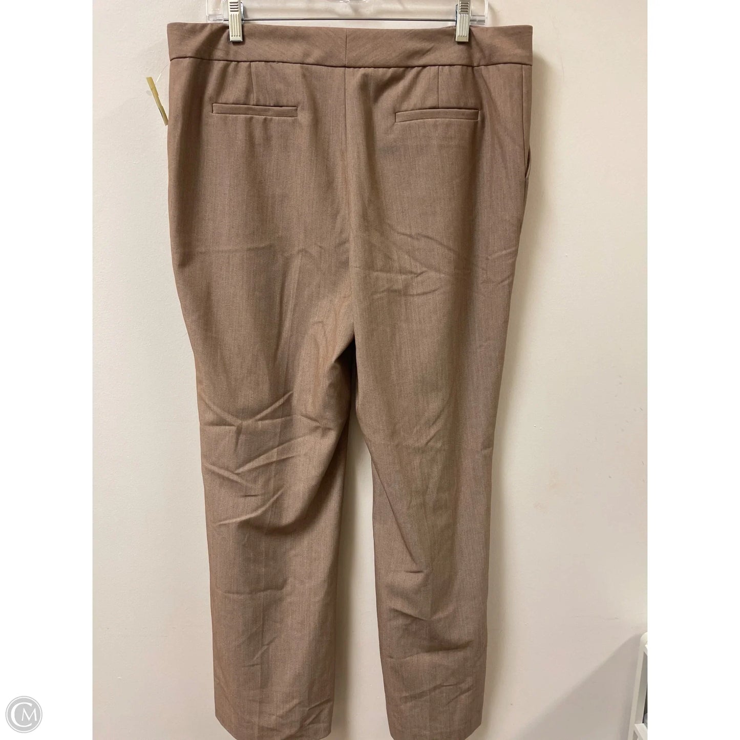 Pants Dress By Calvin Klein In Tan, Size: 14