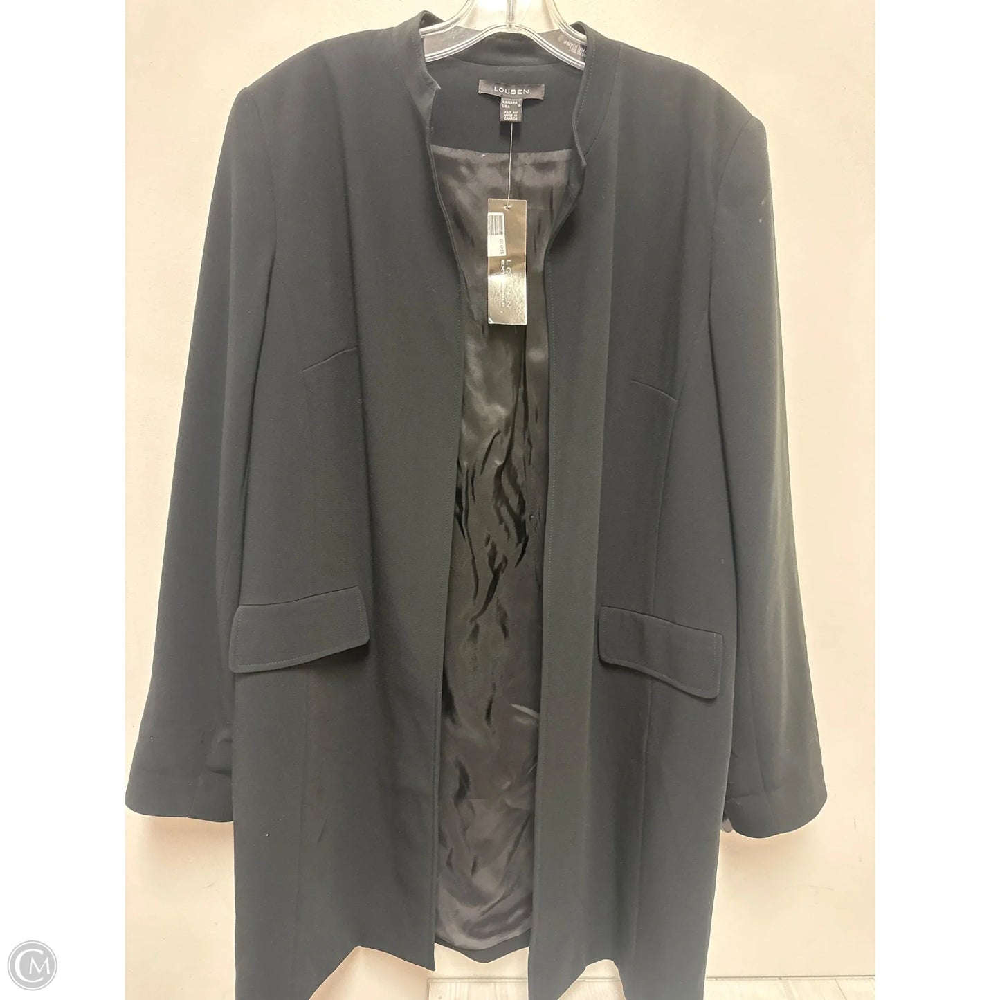 Coat Other By Cma In Black, Size: 1x
