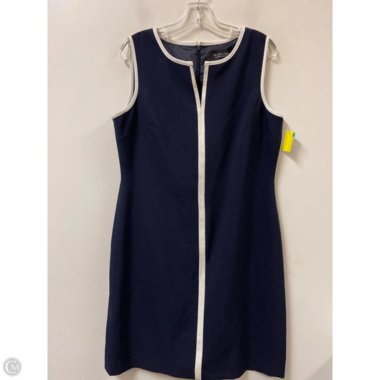 Dress Work By Evan-picone In Navy, Size: L