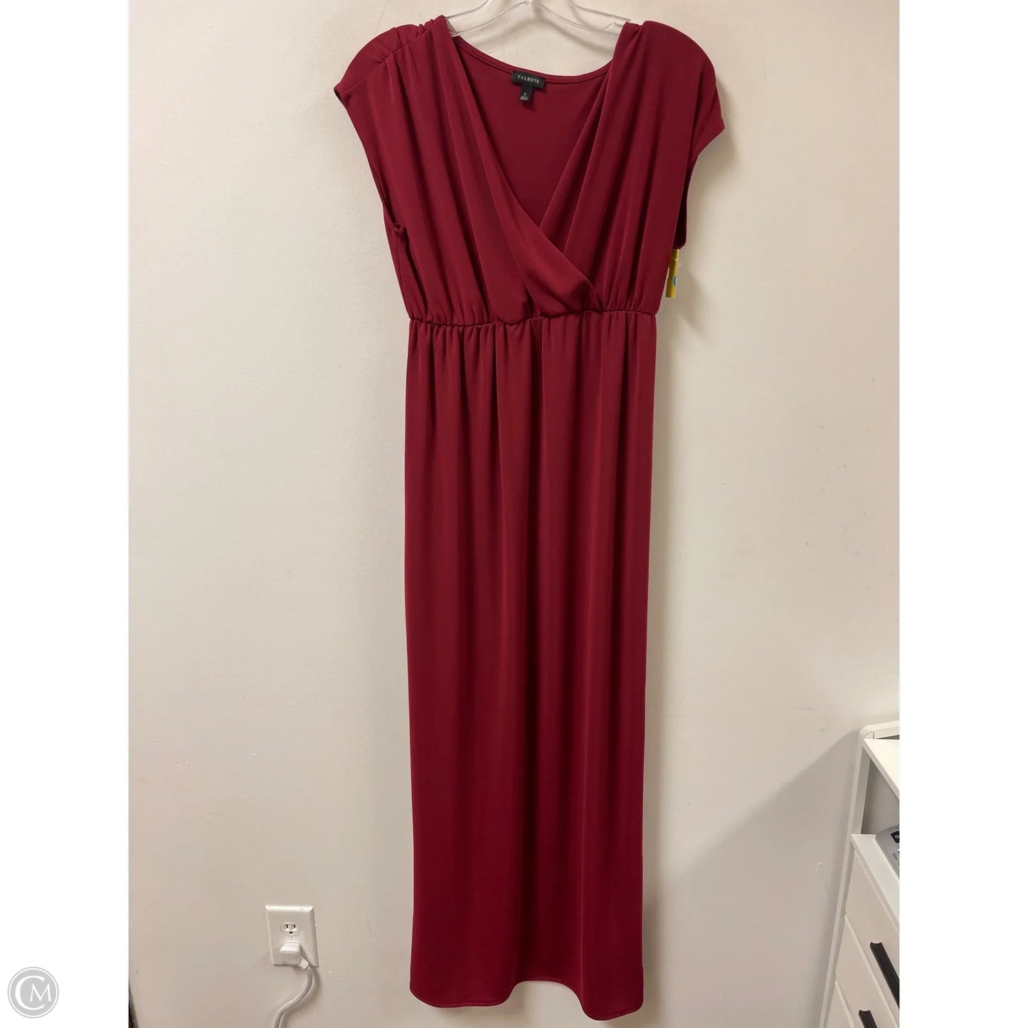 Dress Casual Maxi By Talbots In Red, Size: S