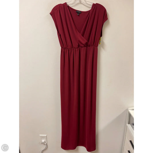 Dress Casual Maxi By Talbots In Red, Size: S