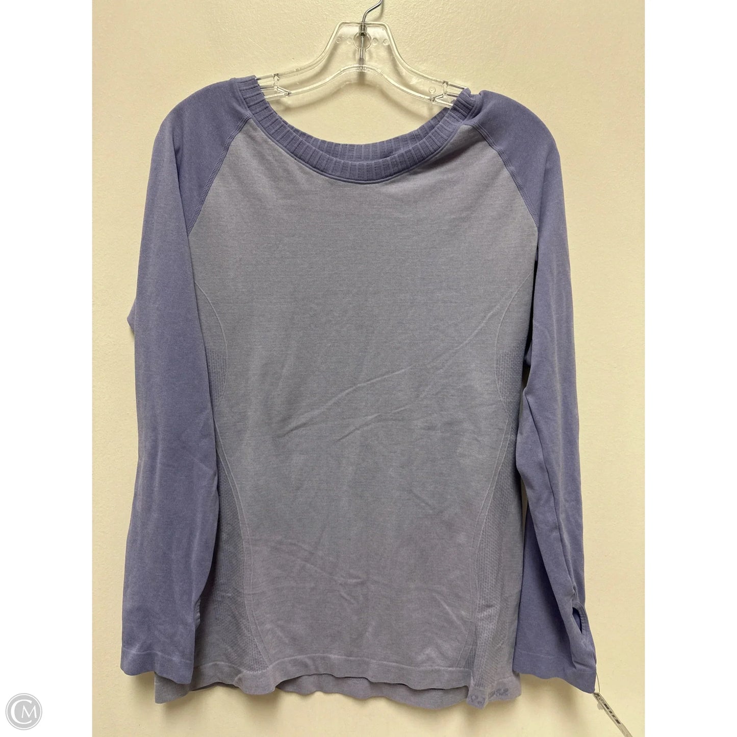 Athletic Top Long Sleeve Crewneck By Clothes Mentor In Purple, Size: L