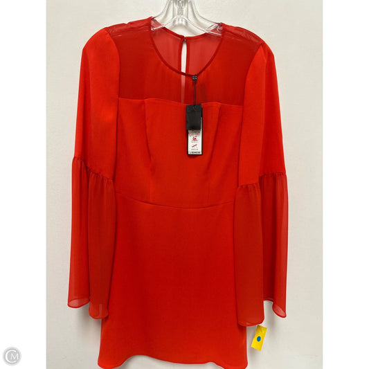 Dress Casual Midi By Bcbgmaxazria In Red, Size: Xs