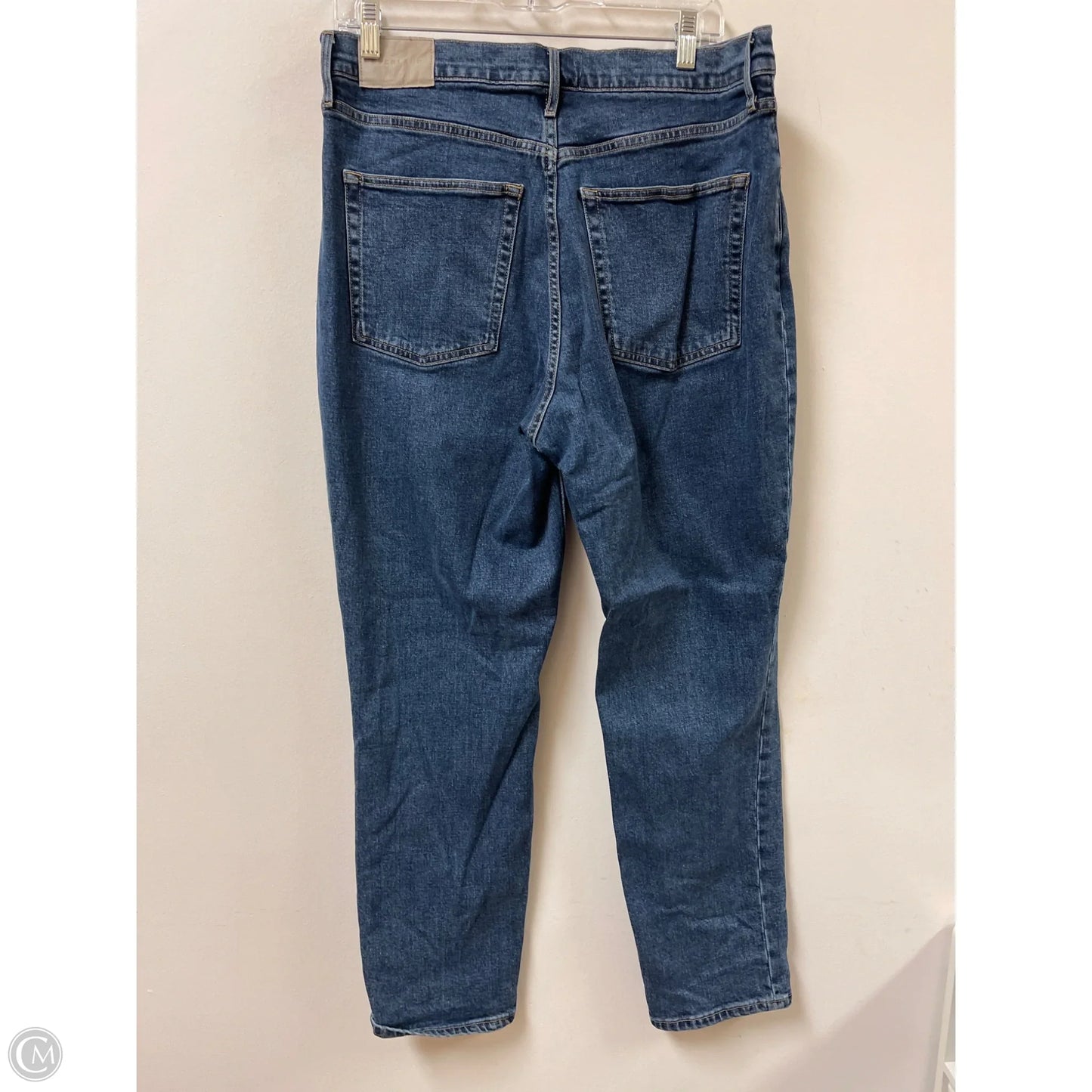 Jeans Straight By Everlane In Blue Denim, Size: 14