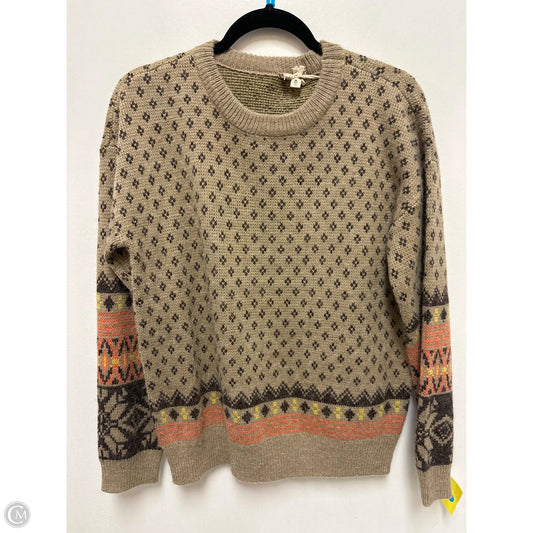 Sweater By Hem & Thread In Brown, Size: M