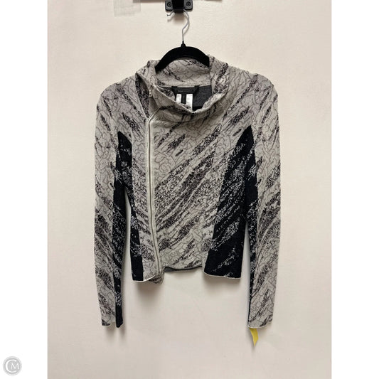 Sweater Cardigan By Bcbgmaxazria In Grey, Size: Xs