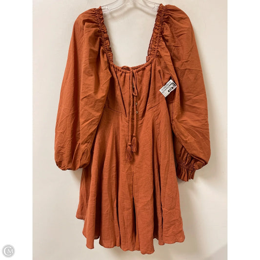 Dress Casual Short By Chelsea And Violet In Orange, Size: S