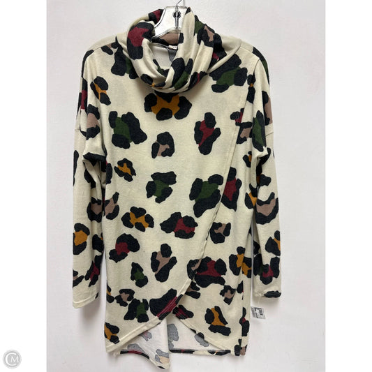 Tunic Long Sleeve By Clothes Mentor In Animal Print, Size: L