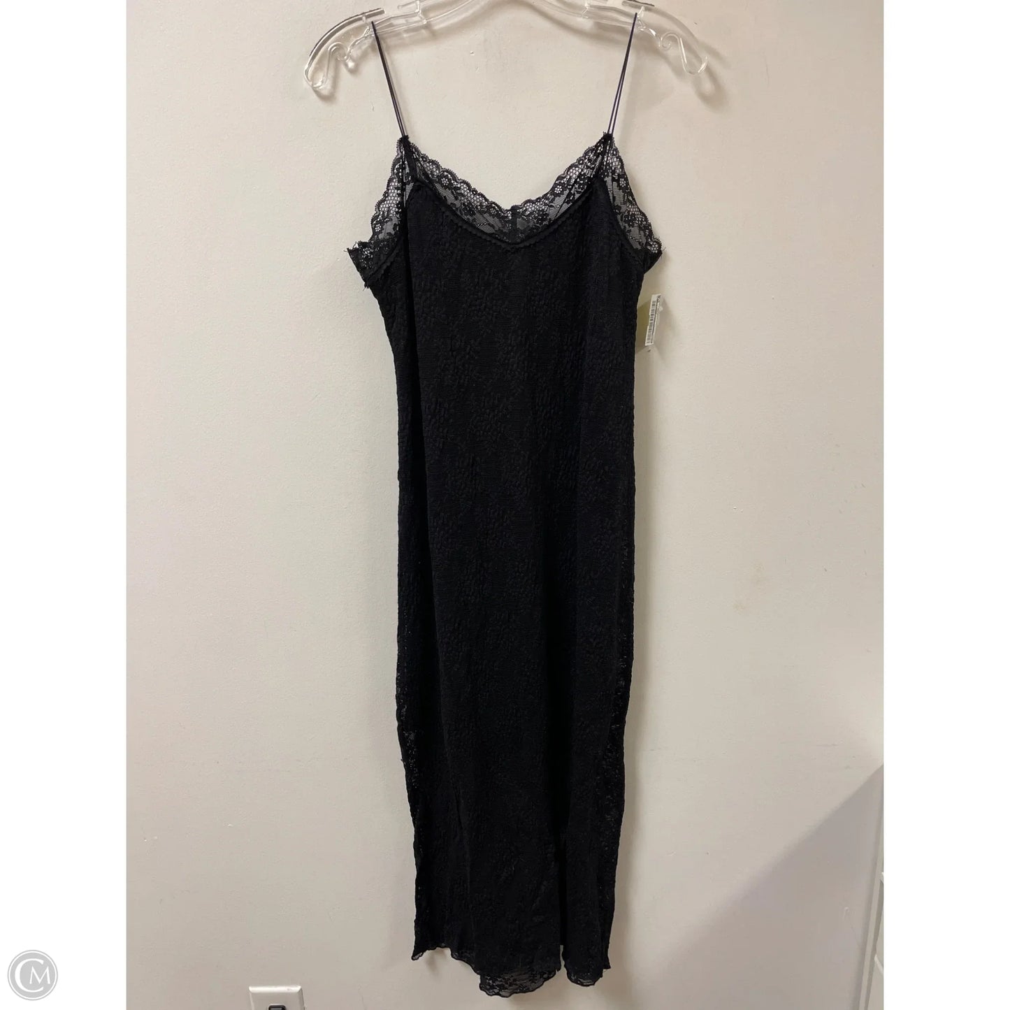 Dress Casual Midi By Lush In Black, Size: L